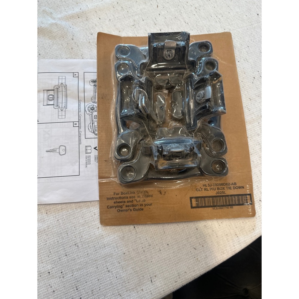 Ford F150 2017 BoxLink Tie Down Cleats Kit HL3J 99286D62 AB truck bed accessory